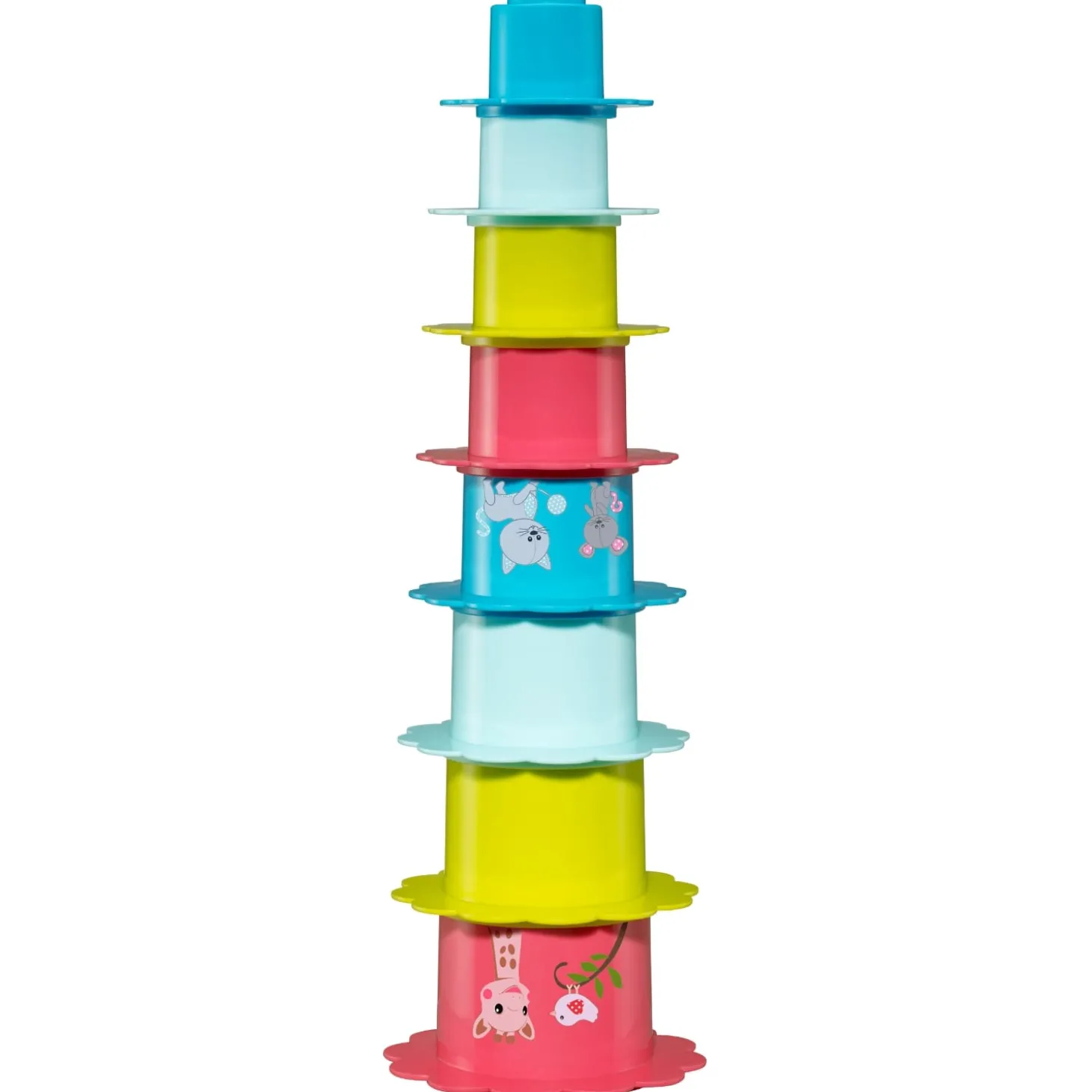 Sophie la girafe Fleurs gigognes Multicolore
