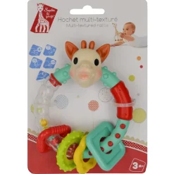 Sophie la girafe                    Hochet multi-texturé Sophie la girafe