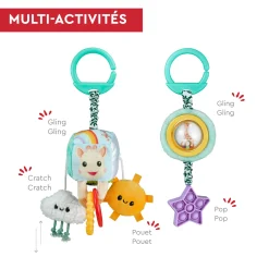 Sophie la girafe                    Jouets d'éveil à suspendre    Multicolore