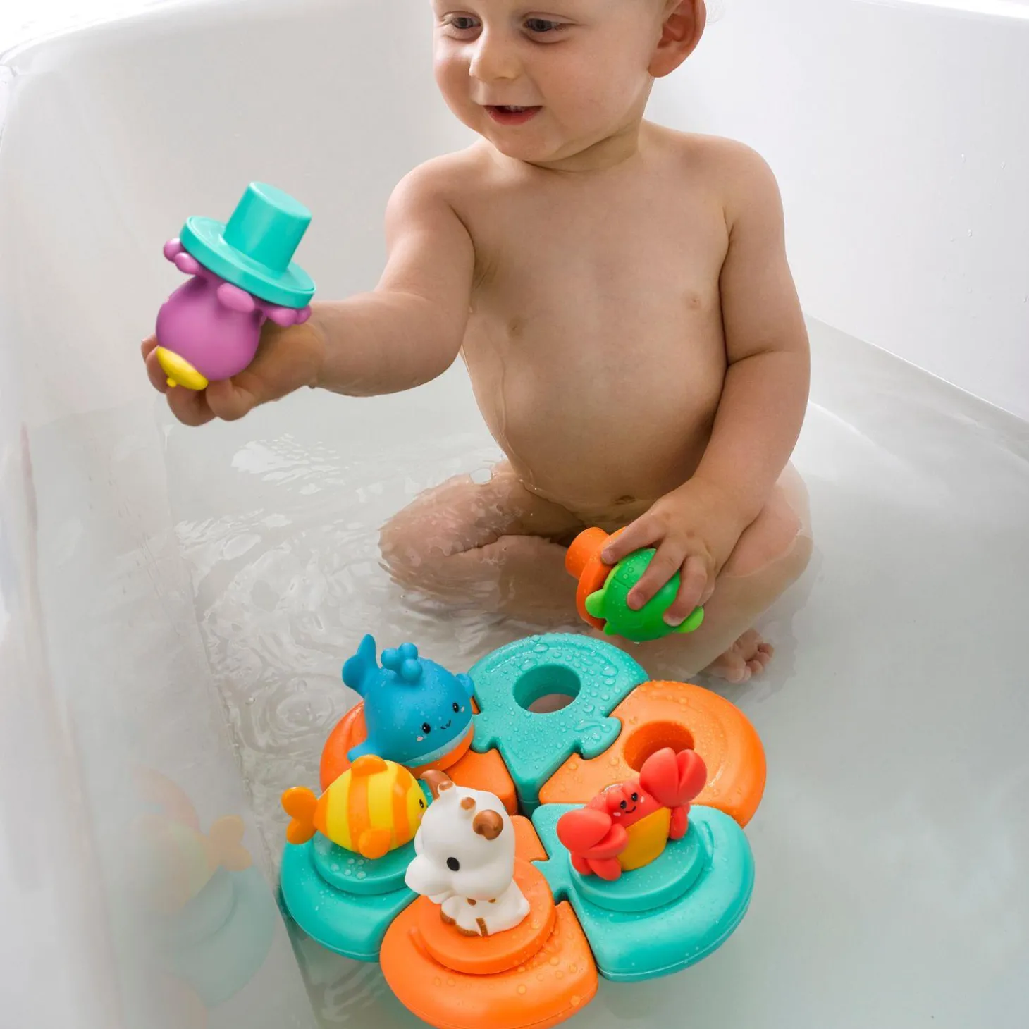 Sophie la girafe Nouveau Puzzle De Bain Multicolore