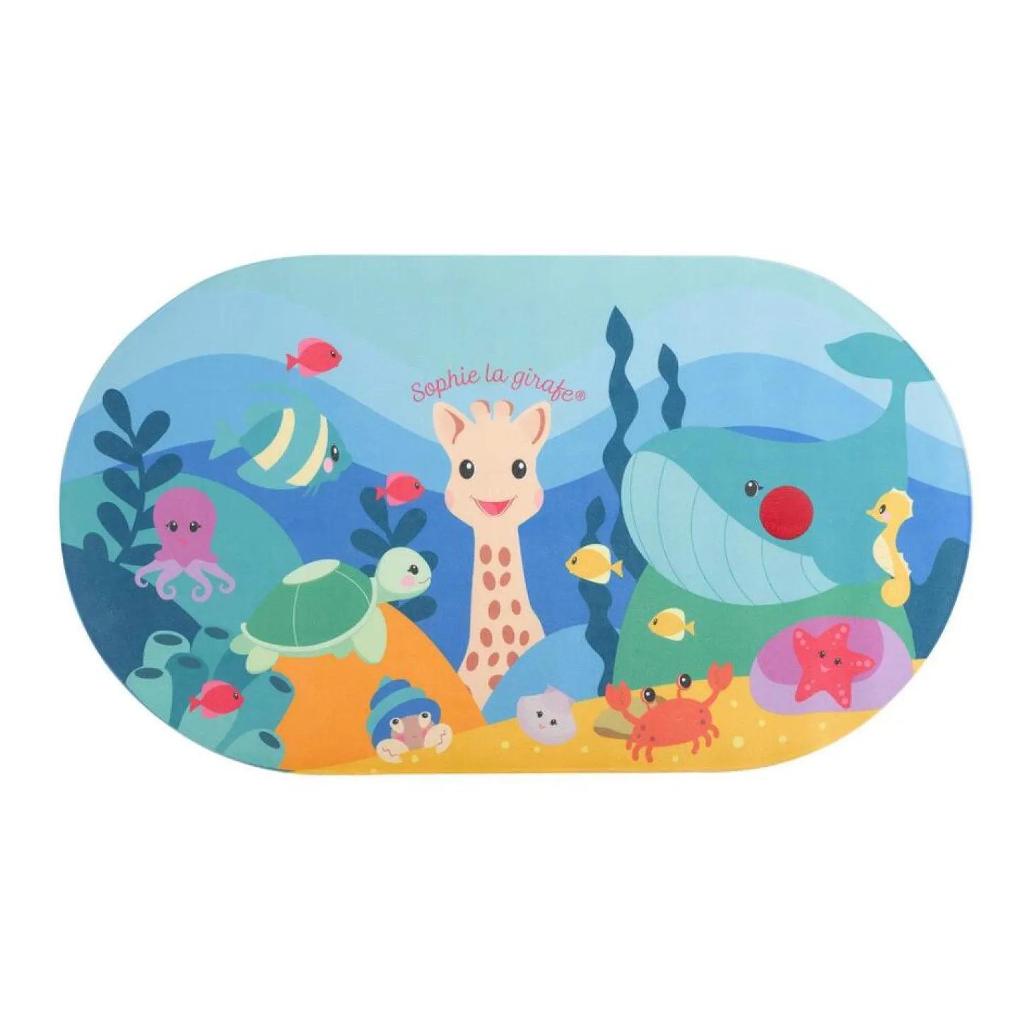 Sophie la girafe Tapis de bain Multicolore