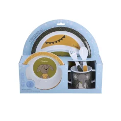 Sterntaler Coffret vaisselle/couverts Eddy+Happy