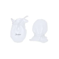 Sterntaler                    Moufles antigriffures Jersey    blanc