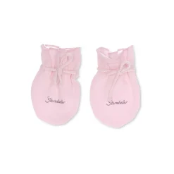 Sterntaler Moufles antigriffures Jersey rose