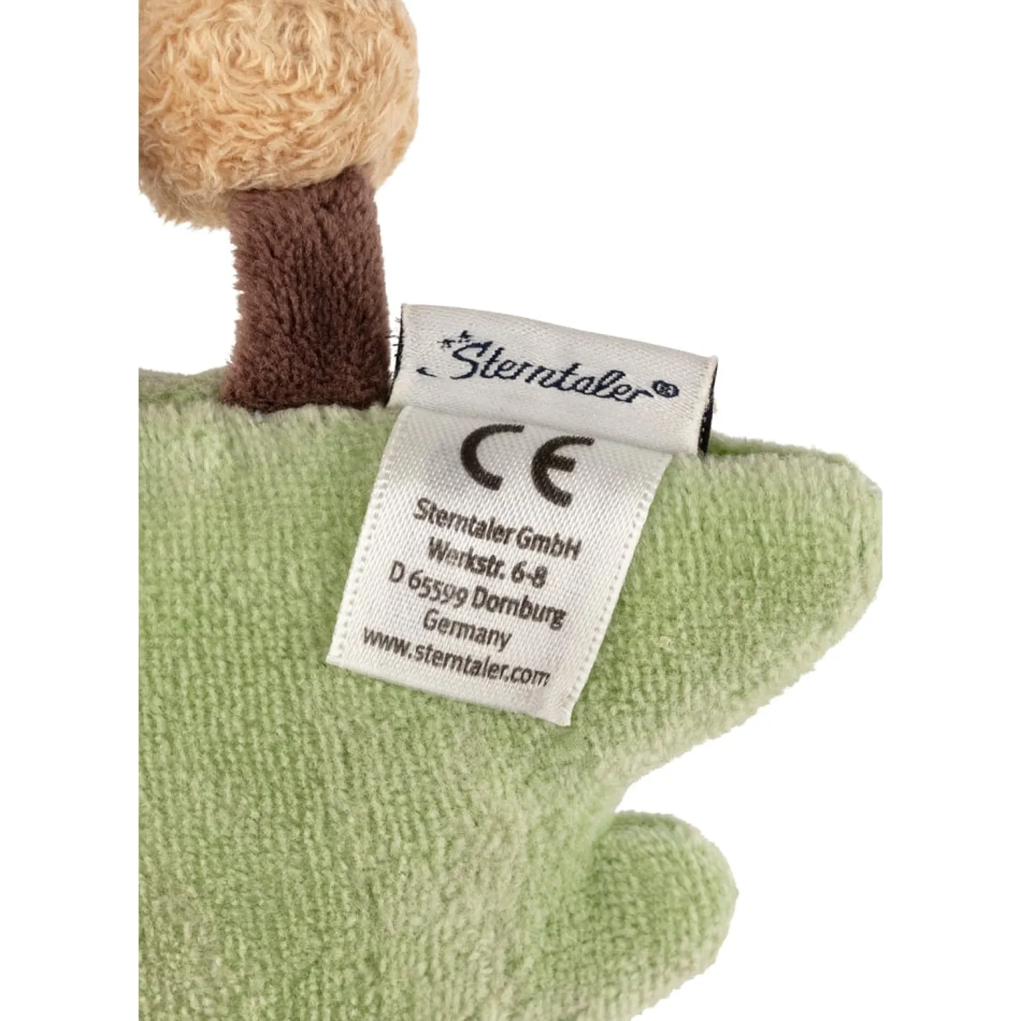 Sterntaler Peluche doudou S Arbre de Noël Vert 19 cm