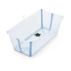 Stokke Baignoire Flexi Bath Transparent Bleu Ocean
