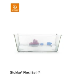 Stokke                    Baignoire Flexi Bath    Transparent vert            0 - 4 ans
