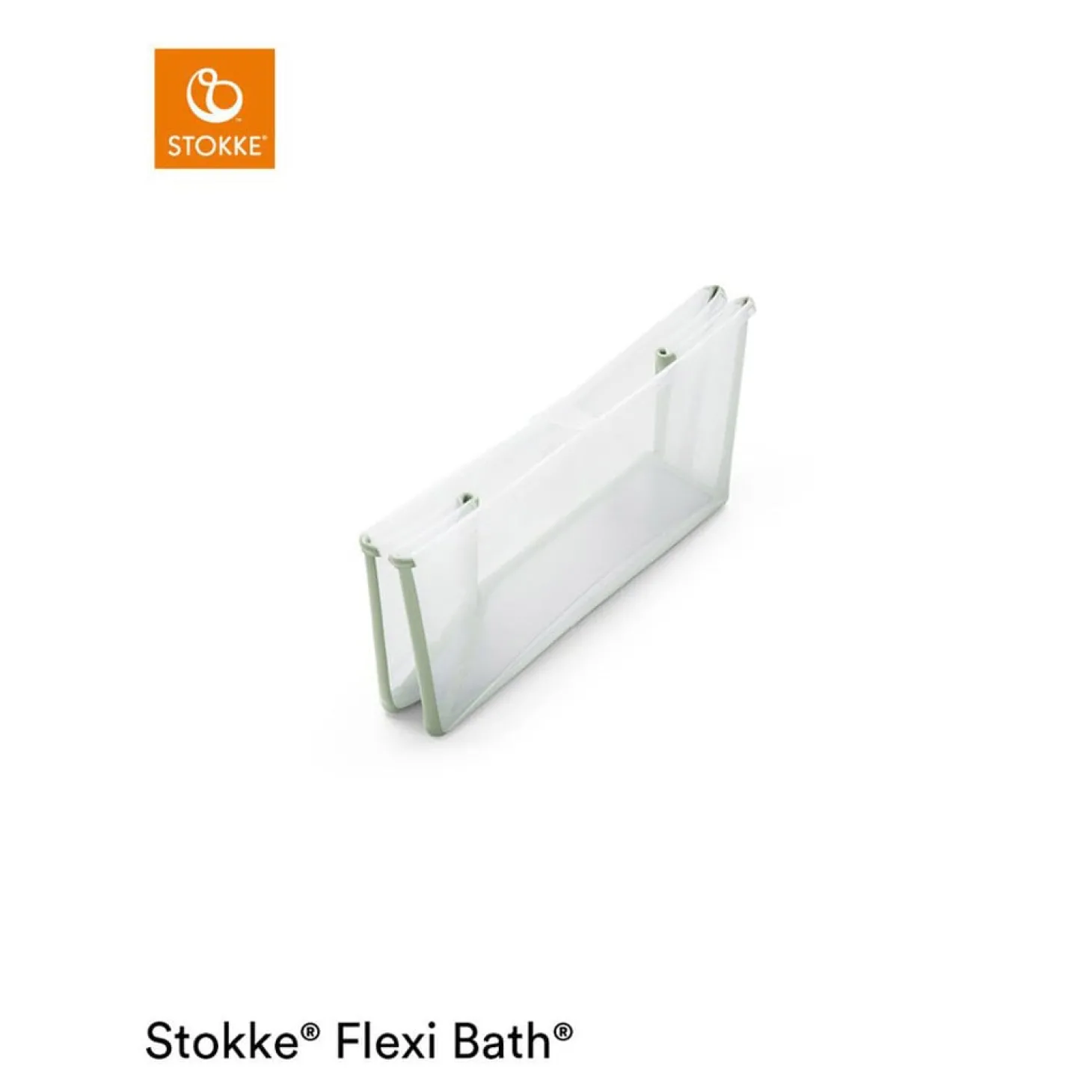 Stokke Baignoire Flexi Bath Transparent vert 0 - 4 ans