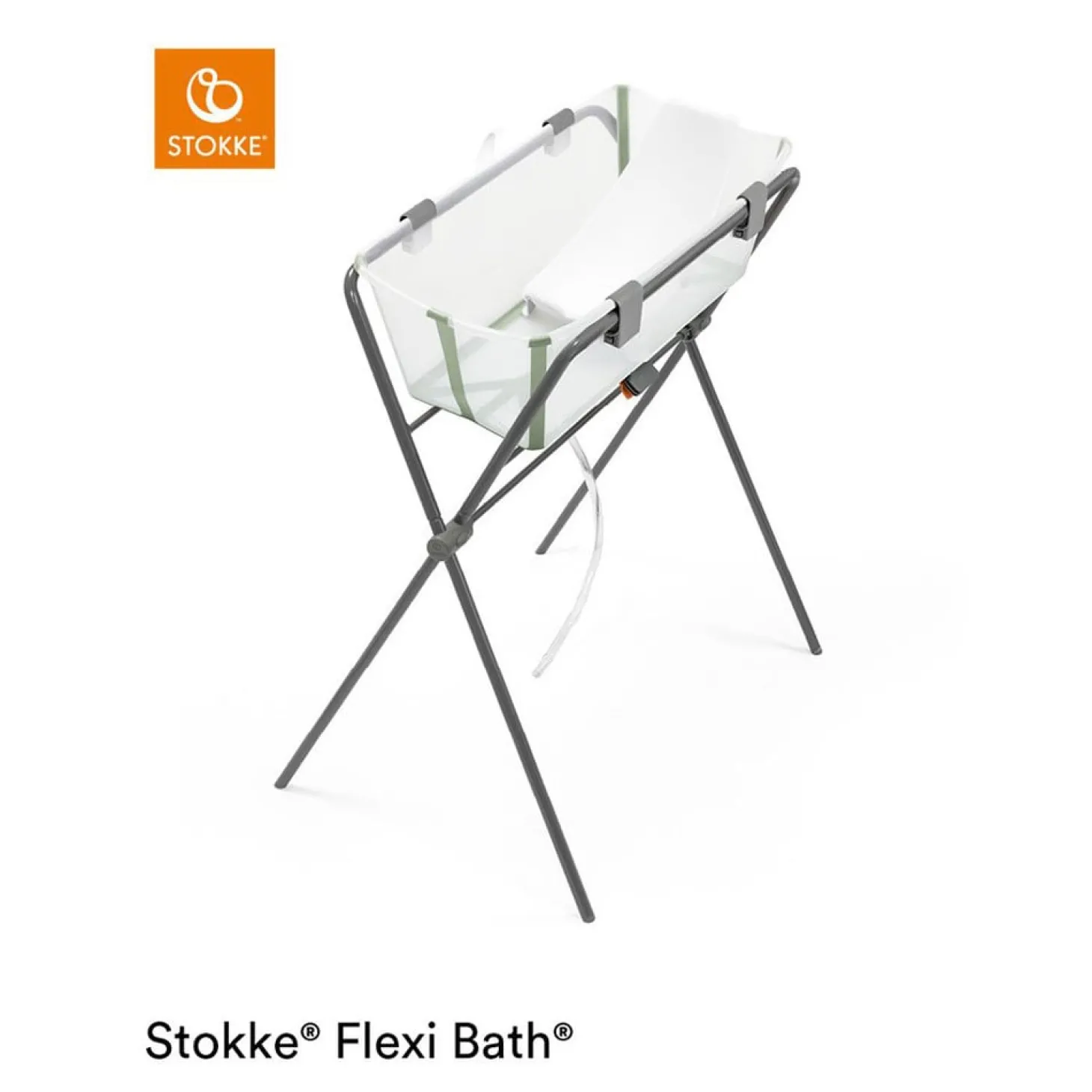 Stokke Baignoire Flexi Bath Transparent vert 0 - 4 ans