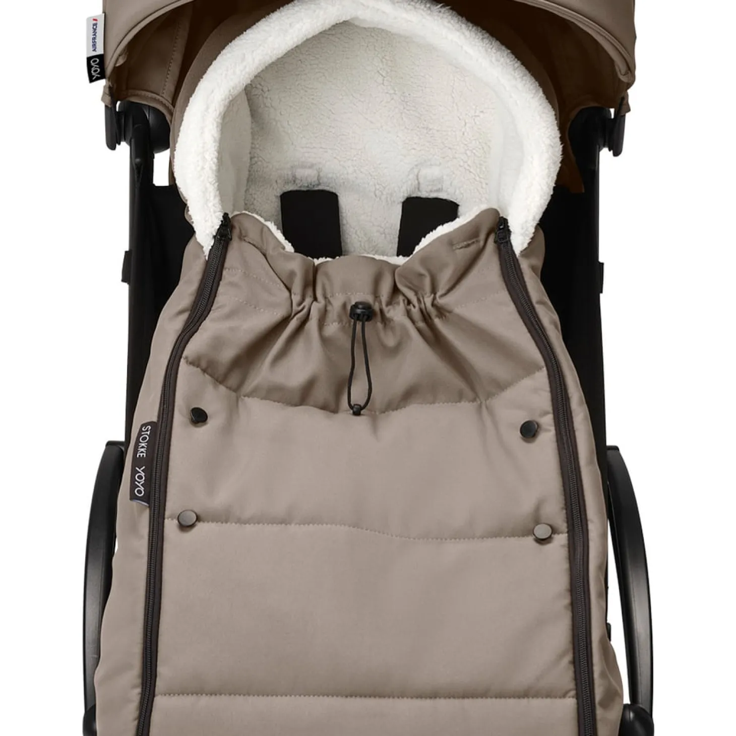 Stokke Chancelière poussette YOYO Taupe