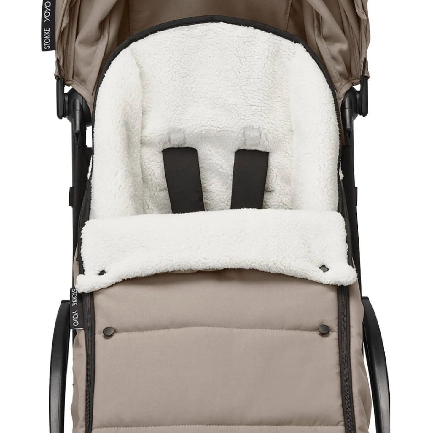 Stokke Chancelière poussette YOYO Taupe