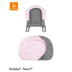 Stokke Coussin de chaise haute Nomi Grey Pink