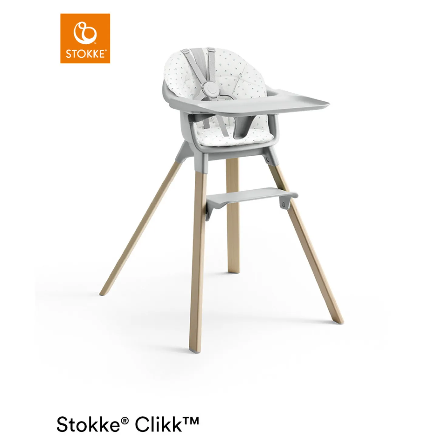 Stokke Coussin pour Chaise haute Clikk beige