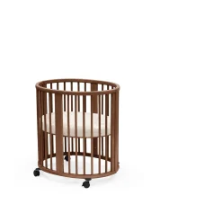 Stokke Drap-housse Mini Sleepi Écru Fleuri