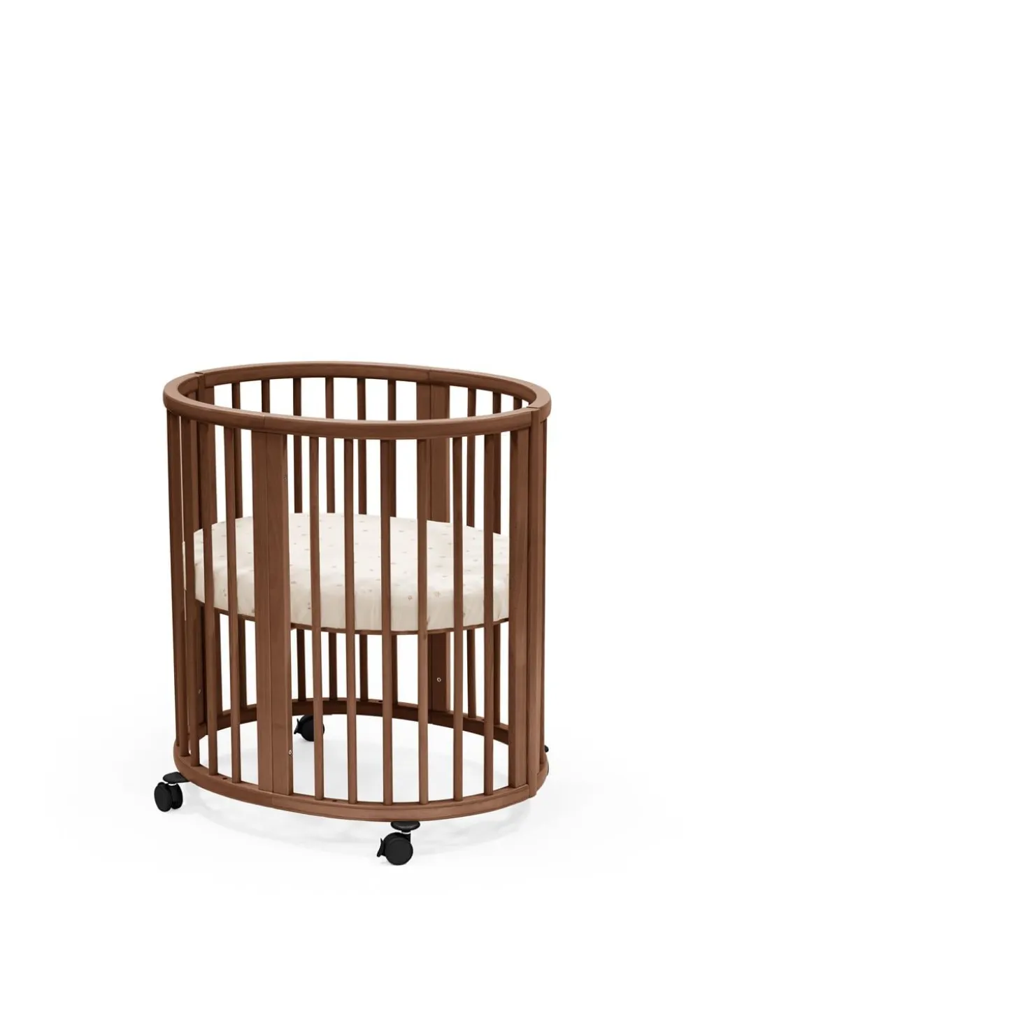 Stokke Drap-housse Mini Sleepi Écru Fleuri