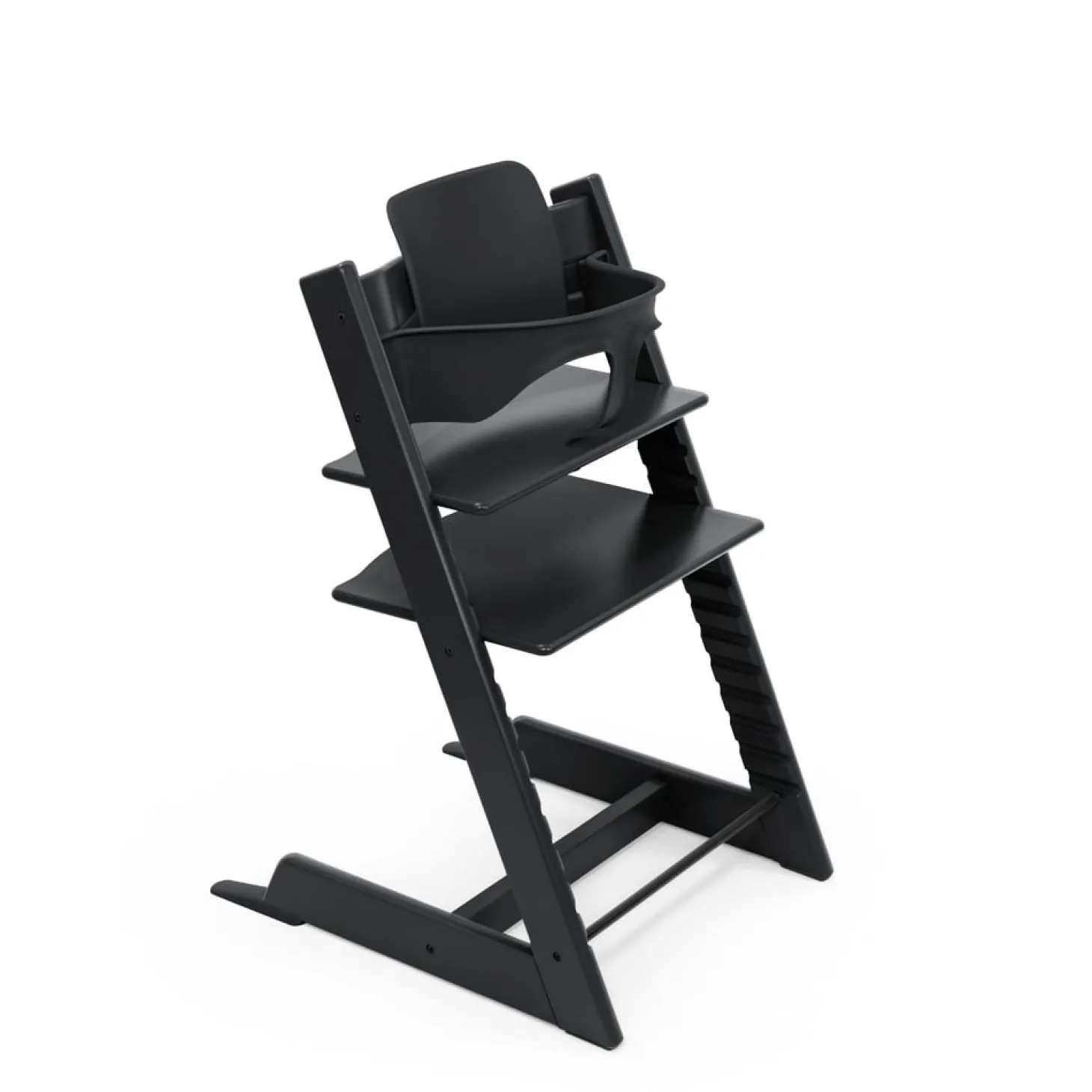 Stokke Pack Chaise haute Tripp Trapp + Baby Set + Newborn set Noir / Anthracite