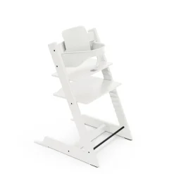 Stokke                    Pack Chaise haute Tripp Trapp + Baby Set + plateau    Blanc / Blanc