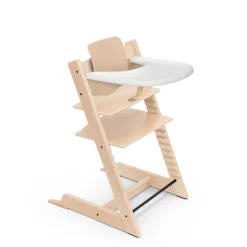 Stokke                    Pack Chaise haute Tripp Trapp + Baby Set + plateau    Naturel / Blanc
