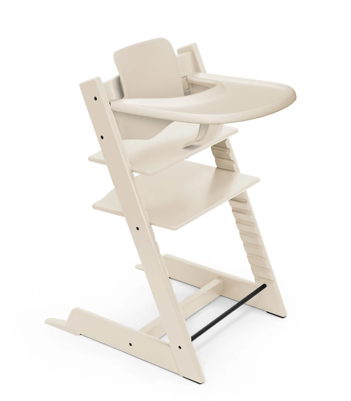 Stokke Pack chaise Tripp Trapp et plateau Vanilla White