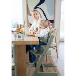 Stokke                    Pack chaise Tripp Trapp et plateau    Glacier Green