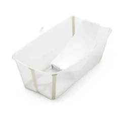 Stokke                    Pack Flexi Bath baignoire avec transat    Transparent Sandy Beige