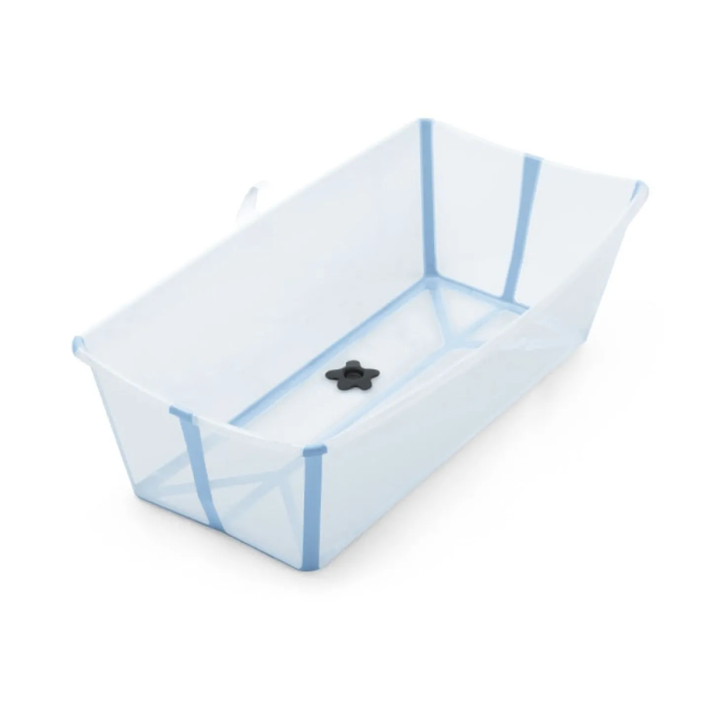 Stokke Pack Flexi Bath baignoire avec transat Transparent Bleu Ocean