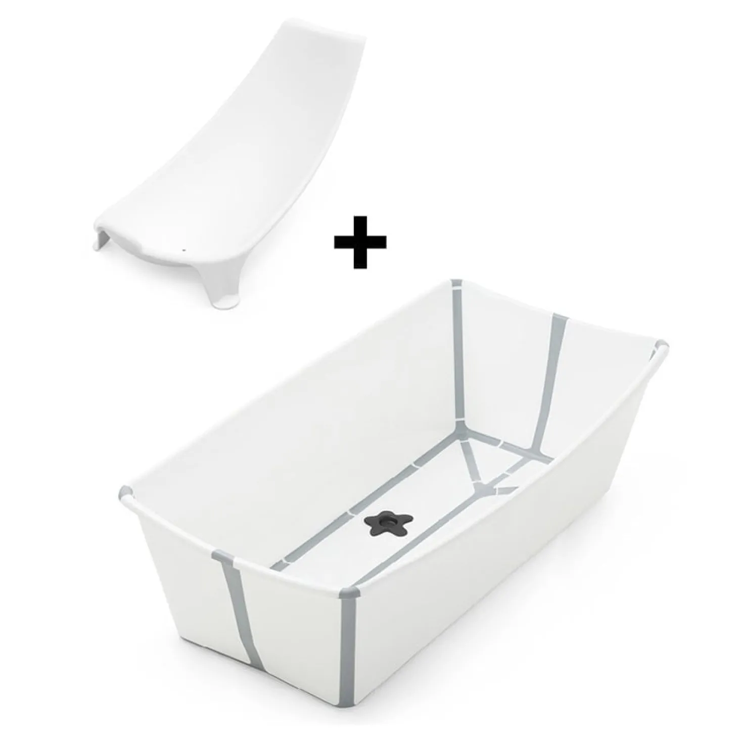 Stokke Pack Flexi Bath X-Large baignoire avec support Blanc
