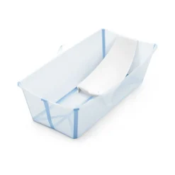 Stokke                    Pack Flexi Bath X-Large baignoire avec support    Transparent Bleu Ocean