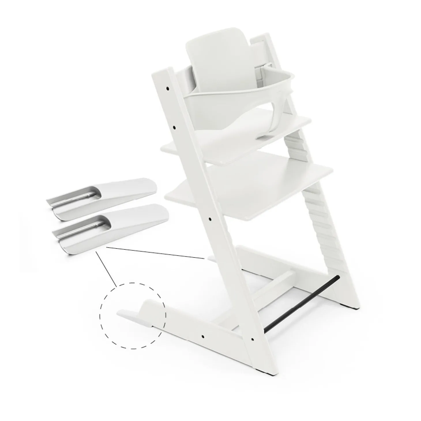 Stokke Tripp Trapp Baby Set 2 Blanc