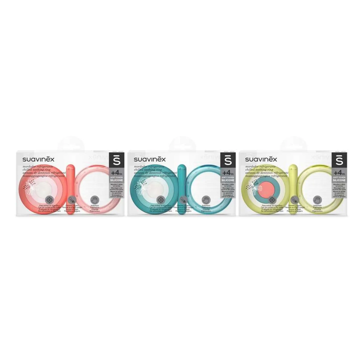 Suavinex Anneau de dentition réfrigérant 4 mois+