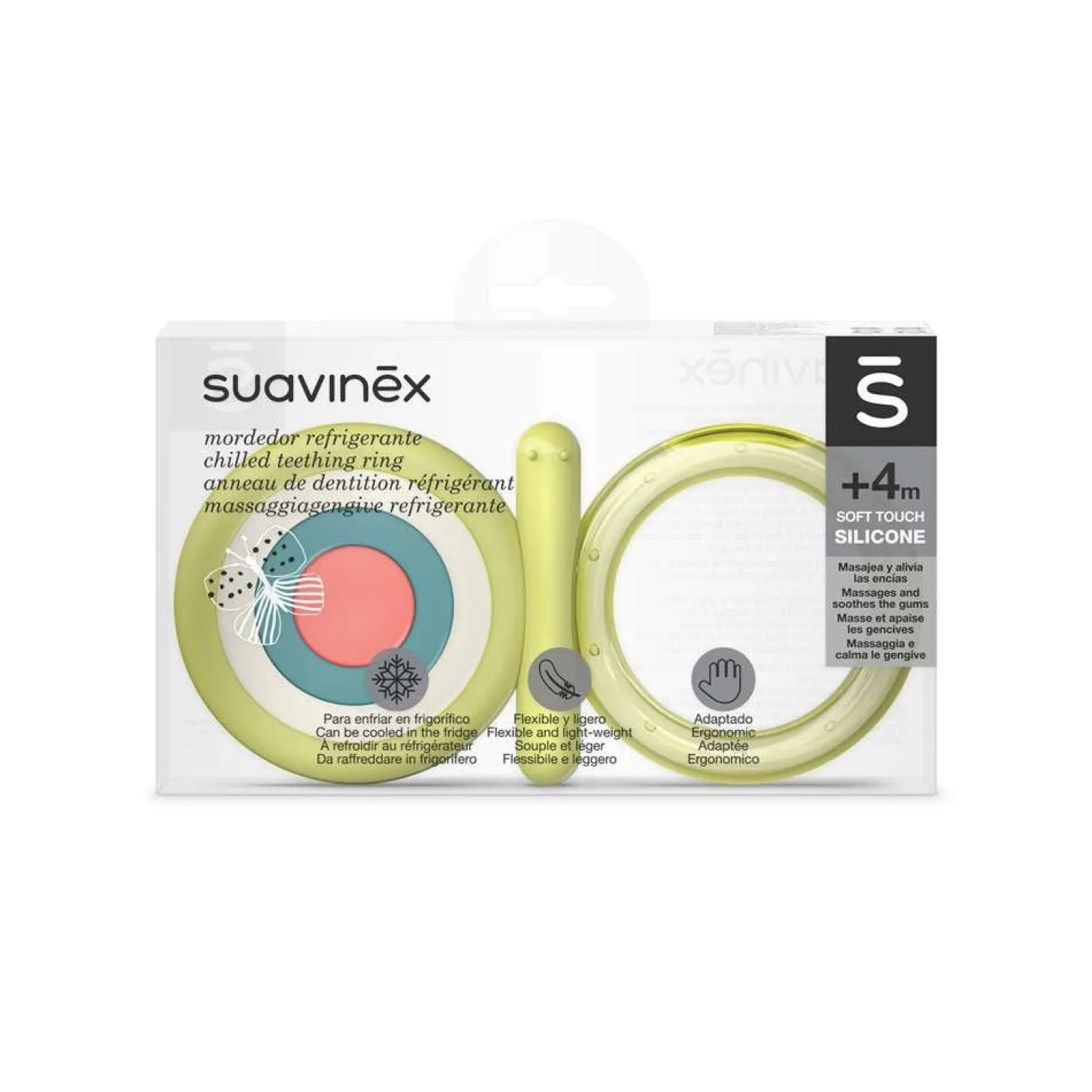 Suavinex Anneau de dentition réfrigérant 4 mois+