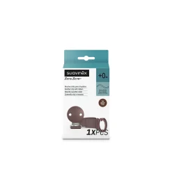 Suavinex Attache-Sucette Zero.Zero Deep Marron