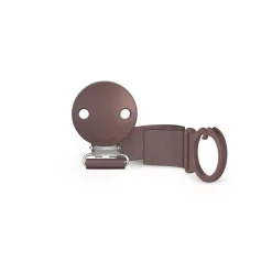Suavinex Attache-Sucette Zero.Zero Deep Marron
