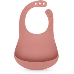 Suavinex                    Bavoir silicone    Rose