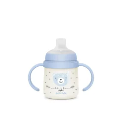 Suavinex Biberon à Anses Wild&Free Night & Day Bleu 150 ml