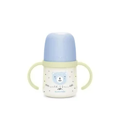 Suavinex Biberon à Anses Wild&Free Night & Day Bleu 150 ml