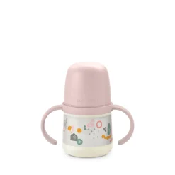 Suavinex Biberon avec anses Walk Rose 150 ml