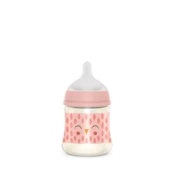 Suavinex                    Biberon Bonhomia avec tétine Sxpro S    Rose            150 ml