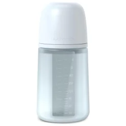 Suavinex                    Biberon silicone Colour Essence    Bleu            Débit moyen/240 ml