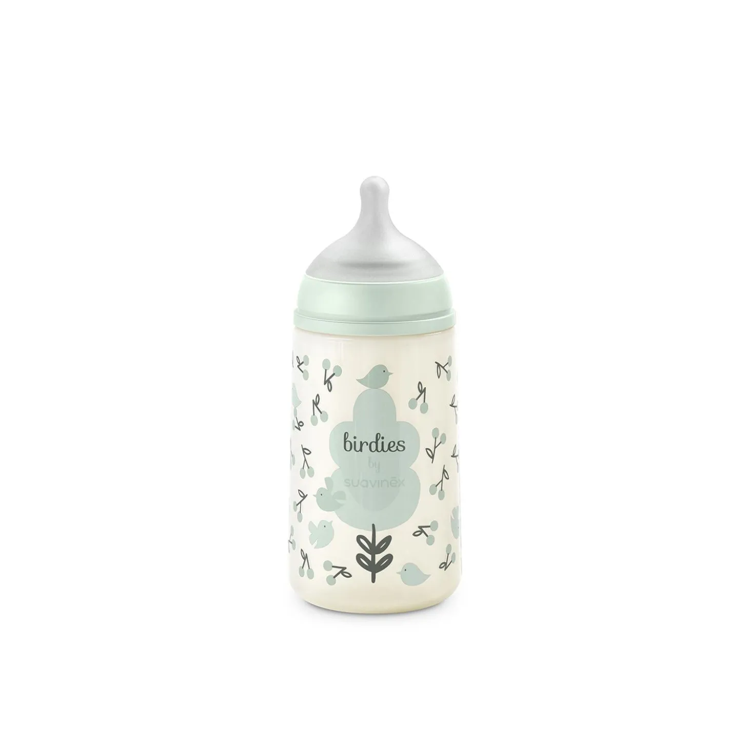 Suavinex Biberon Tétine Sxpro M Birdies Vert 270 ml