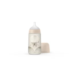 Suavinex                    Biberon tétine symetrique SX PRO Spread Joy    Doré            270 ml