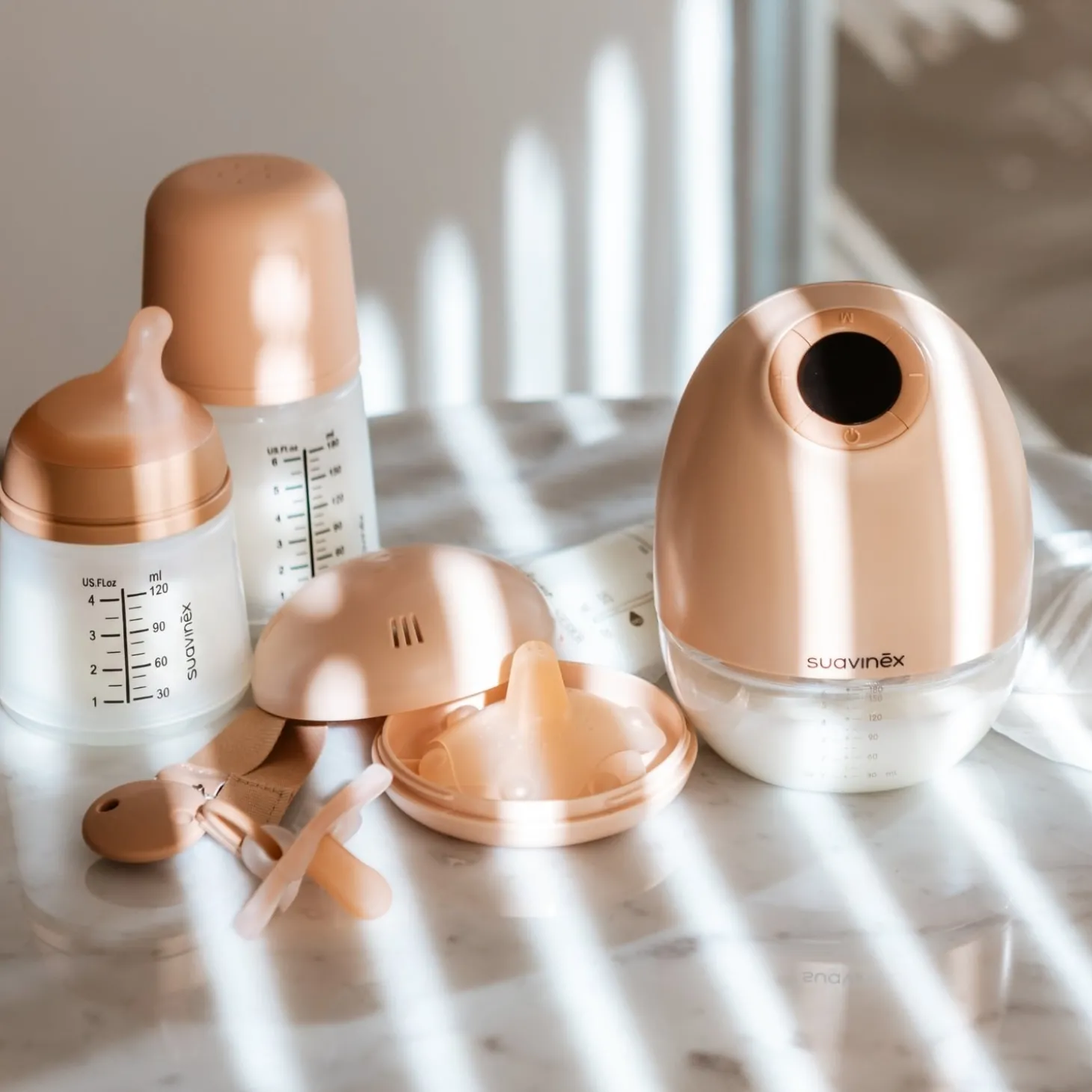 Suavinex Bouts de Sein En Silicone Rose L