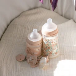 Suavinex                    Coffret biberon Welcome Baby Set Wonderland    Rose