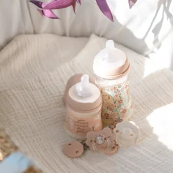 Suavinex Coffret biberon Welcome Baby Set Wonderland Rose