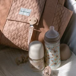 Suavinex Coffret biberon Welcome Baby Set Wonderland Beige