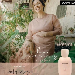 Suavinex                    Coffret eau de cologne Maman + baby cologne    Rose