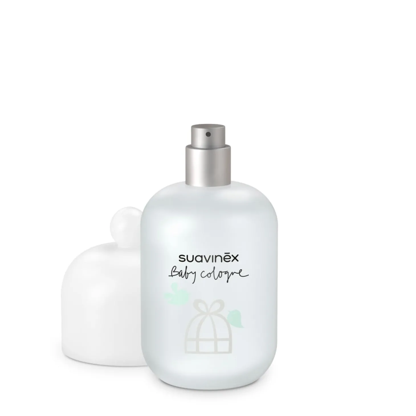 Suavinex Coffret peluche avec baby cologne Blanc