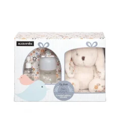 Suavinex Coffret peluche avec baby cologne Blanc