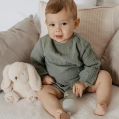 Suavinex Coffret peluche avec baby cologne Blanc