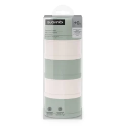 Suavinex                    Doseur De Lait 4 Compartiments Wonderland    Vert